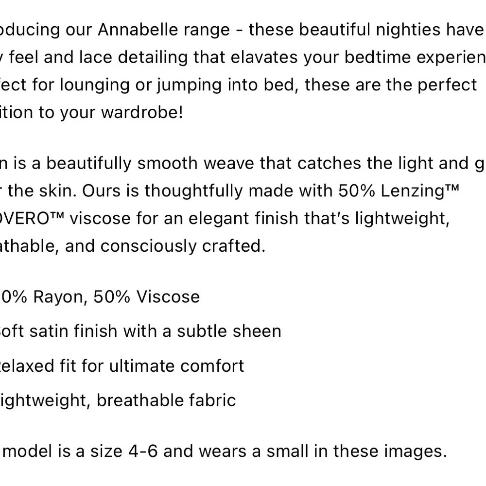 Annabelle satine lace slip nightgown - Picture 4 of 6